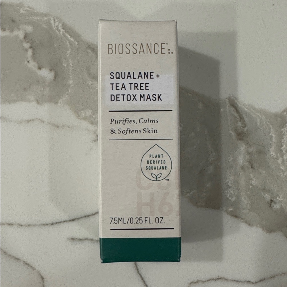🌸5/$25🌸 Biossance squalane + tea tree detox mask